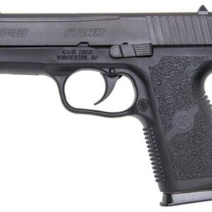 Kahr Arms P40 40SW, Black Polymer Frame, Matte Blackened SS Side, Tungsten DLC, 6rd