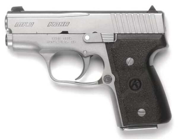 Kahr Arms MK9 9mm 3", /7+1 AS Black Nylon Textured Grip Matte SS, 6 rd