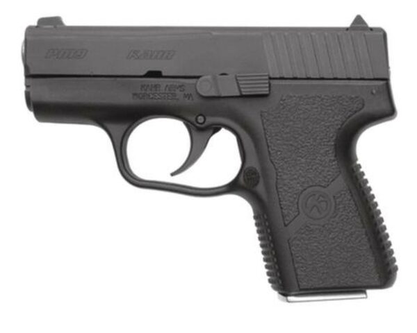 Kahr PM9 9mm, Polymer, 3 Inch, Blackened DLC Slide, Night Sights