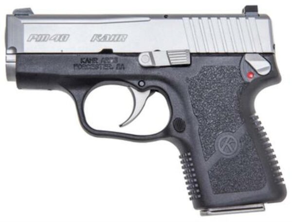 Kahr PM40 Enahnced Compact .40 SW, 3" ,Black Polymer Frame Matte Stainless Slide, Night Sights, 6rd
