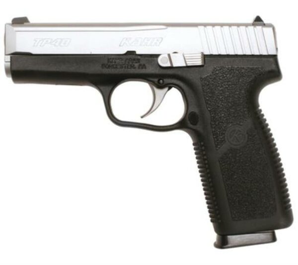 Kahr Model TP40 .40 S&W 4 Inch Barrel Matte Stainless Steel Finish Adjustable Sights 7 Round