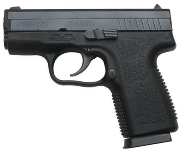 Kahr Arms PM45 45 ACP Double 3.20", Black Polymer Grip/Frame Black Stainless Steel Slide, 5 rd