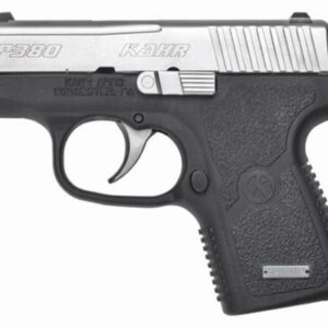 Kahr P380 .380 ACP 2.5" Barrel Matte SS Slide Tritium Night Sight 6 Round California Approved