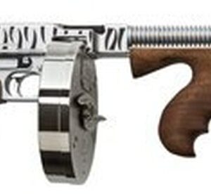 Thompson 1927-A1 Deluxe, .45 ACP, 16.5", 20rd, American Walnut, Hard-Chrome /w Tiger Stripe