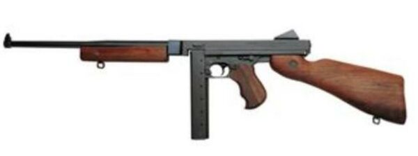 Thompson M1-C Lightweight 45 ACP 16" Barrel Walnut Stock Horizontal Foregrip 30 Rd Stick Mag Only