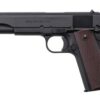 Thompson 1911 Commader Single 45 ACP 4.25" Barrel Brown Polymer Grip Black 7rd Mag
