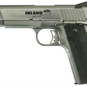 Inland Mfg. 1911 Custom Carry, 45 ACP, 5", 7rd, Black Ergo XT Grip