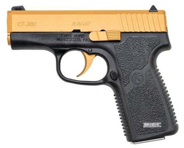Kahr CT380, .380 ACP, 3", 7rd, Gold Cerakote Finish