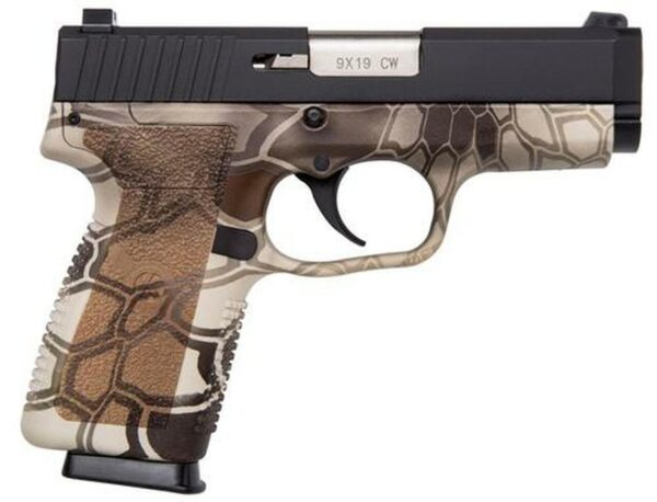 Kahr Arms CW9, 9mm, 3.6" Barrel, 7rd, Kryptek Camo Frame, Black Cerakote