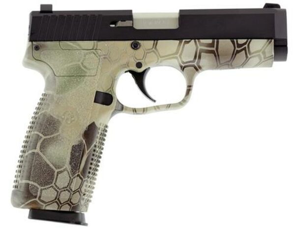 Kahr Arms CT9 9mm, 4" Barrel, 8rd, Kryptek Camo Cerakote, Armor Black Slide
