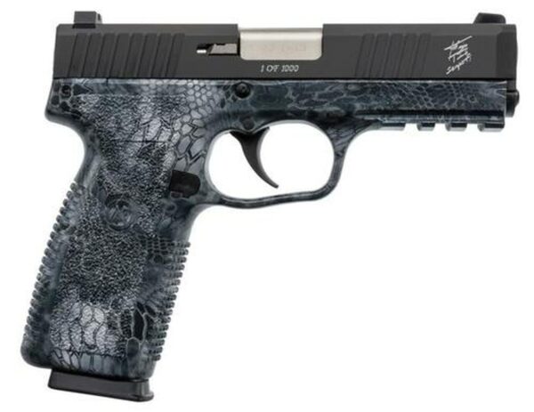 Kahr ST9 9mm, 4" Barrel, 8rd, Kryptec Typhoon Frame, Black Slide