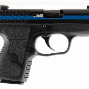 Kahr Pm9 Thin Blue Line, 9mm, 3.1" Barrel, 7rd, Black Polymer Grip