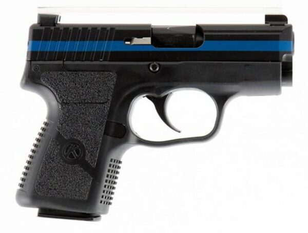 Kahr Pm9 Thin Blue Line, 9mm, 3.1" Barrel, 7rd, Black Polymer Grip