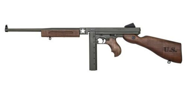 Auto-Ordnance M1 Carbine Tanker .45 ACP, 16.5" Barrel, Walnut, OD Green, 20rd/30rd