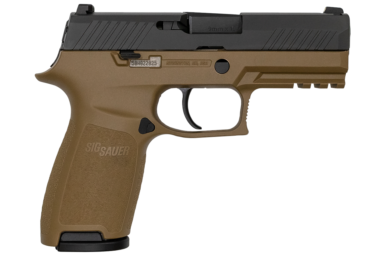 P320 Copperhead Carry 9mm Pistol with Black/FDE Two-Tone Finish - Firearms | The Gun Shop