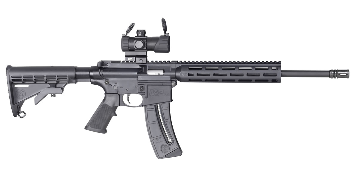 MP15-22 Sport OR 22LR with MP Red/Green Dot Optic - Firearms | The Gun Shop