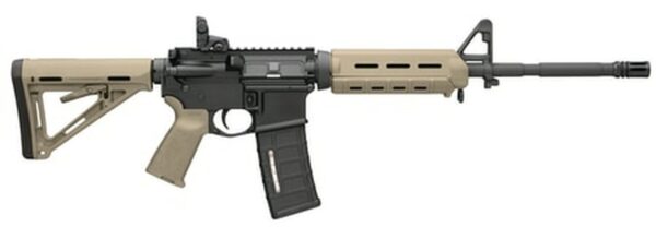 Bushmaster AR-15 5.56/223 MOE M4 Carbine, Flat Dark Earth, Magpul MOE Equiped 30rd Mag