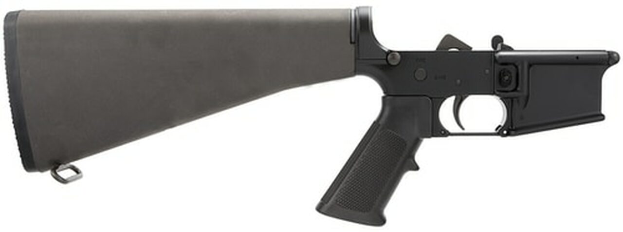 Bushmaster XM-15 Complete Lower Receiver (MultiCal Marking), A2 Stock