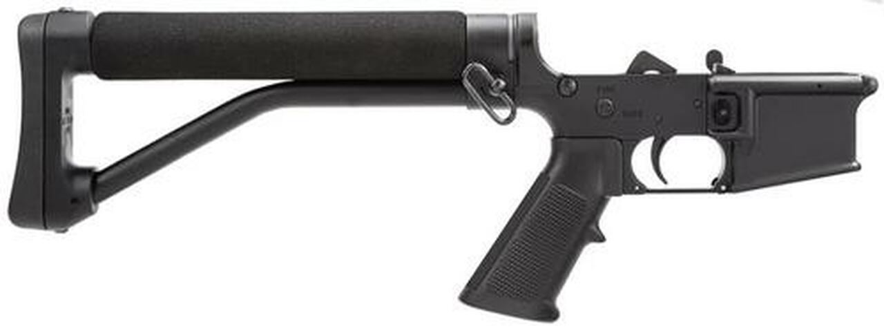 Bushmaster XM-15 Complete Lower Receiver, Ace Skeleton Stock
