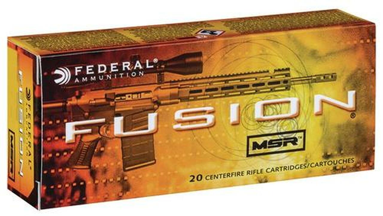 Federal Fusion MSR 6.5 Grendel 120gr, Soft Point, 20rd Box