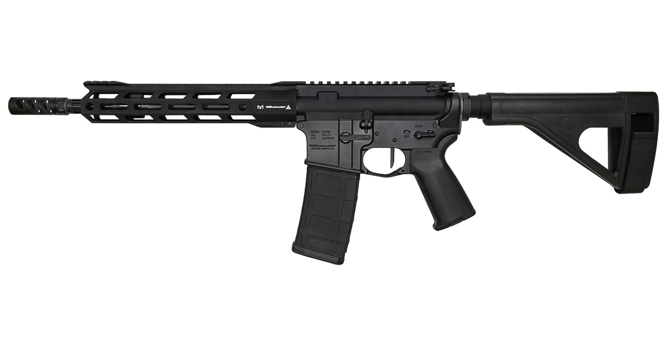 RA-300 223 Wylde AR Pistol with 11.5 in Barrel and SB Tactical Pistol Brace