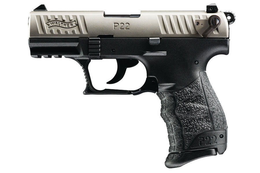 P22Q Nickel 22LR Rimfire Pistol - Firearms | The Gun Shop