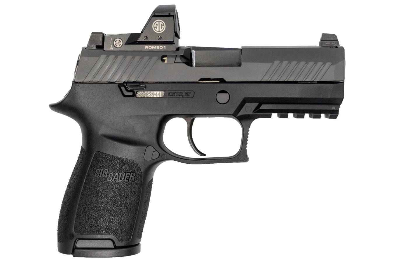 P320 Compact 9mm Striker-Fired Pistol with ROMEO1 Reflex Sight - Firearms | The Gun Shop