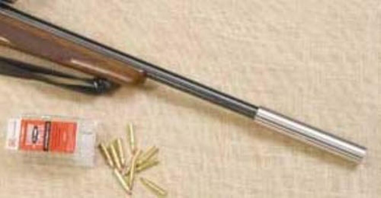 Rimfire Suppressor .17 /.17 HM2 4.8 Inches 1/2-28 TPI Stainless Steel - All NFA Rules Apply