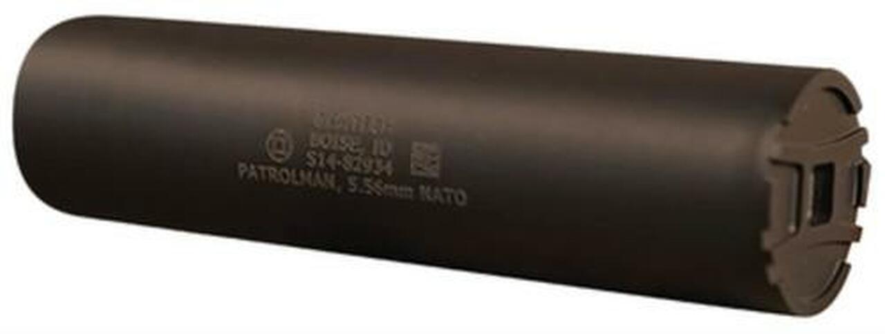 Gemtech Patrolman Suppressor, 5.56, Titanium, 5.7" 1/2x28