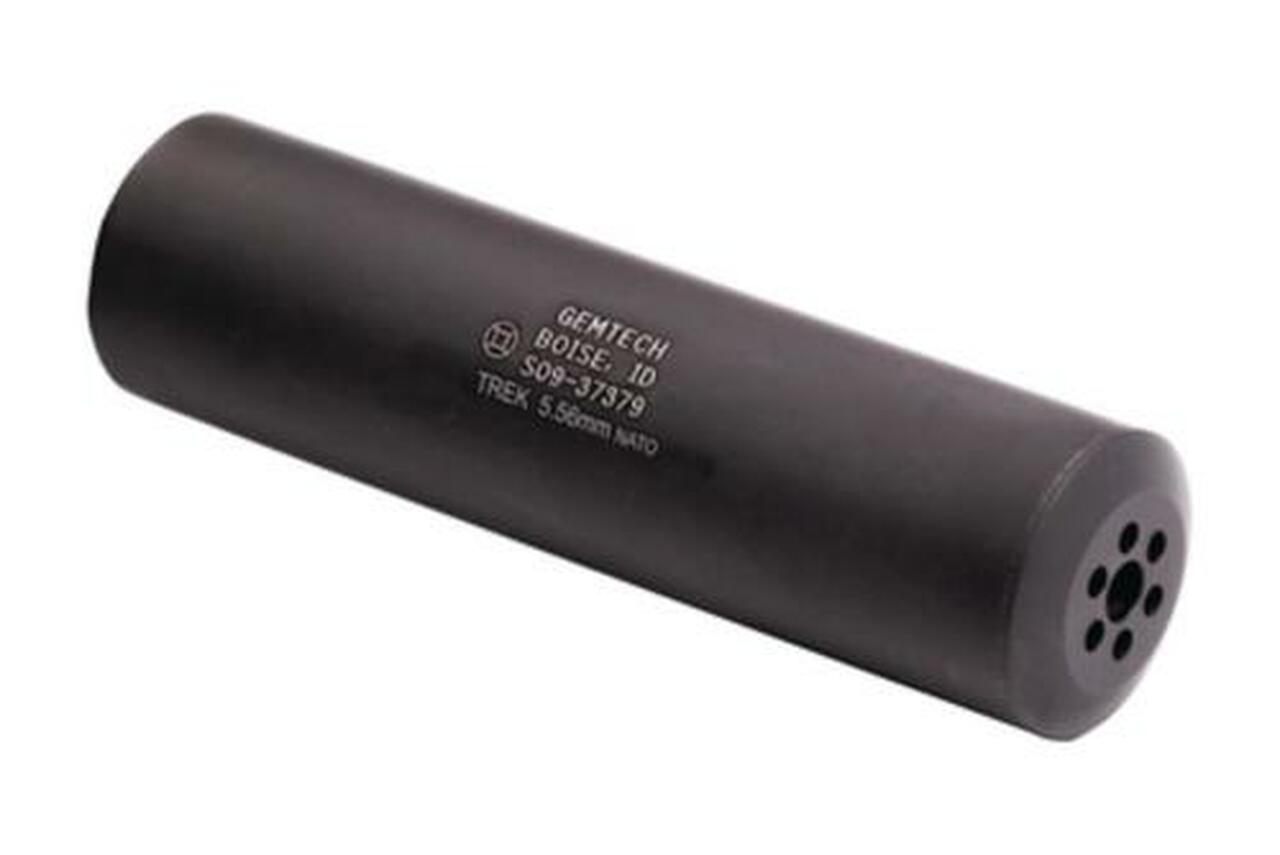 Gemtech Trek Rifle Suppressor 5.56Mm Nato Adds 4 Inches 1/2-28 Tpi Mounts Directly To Barrel - All Nfa Rules Apply