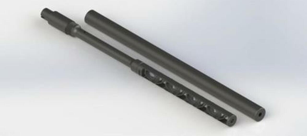 Gemtech MIST-22 10/22 Intregral Suppressed Barrel for Ruger 10/22, Direct Fit