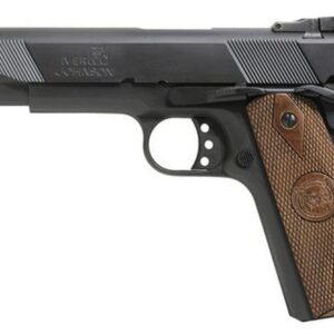 Iver Johnson 1911 A1 Eagle, .45 ACP, 5", 9rd, Walnut Grips, Matte Black