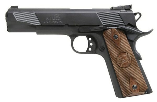 Iver Johnson 1911 A1 Eagle, .45 ACP, 5", 9rd, Walnut Grips, Matte Black