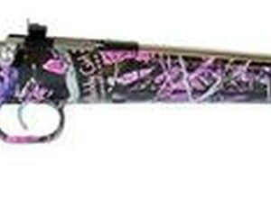 Keystone Crickett 22LR, Stainless Steel / Muddy Girl Camo Stock