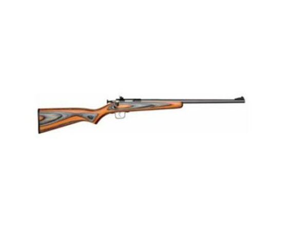 Keystone Crickett 22LR, 22" Barrel, Black/Orange Laminate Stock