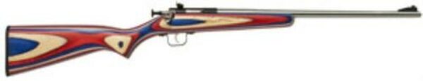 Keystone Crickett 22LR, 16.12" Red, White & Blue Laminate,, PG