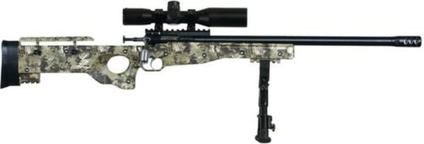 Crickett CPR Complete Package 22LR, 16.125" Barrel, Adjustable Kryptec Camo Stock, Blued