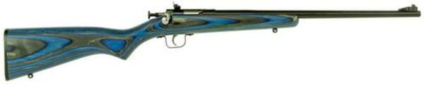 Keystone Crickett 22LR, 16.12", Blue Laminate Stock