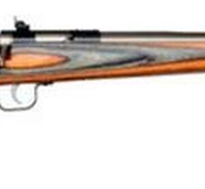Keystone Crickett 22LR SS/Black-Orange Laminate