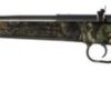 Crickett Single Shot Synthetic 22 WMR, Mossy Oak Break Up, Stainless Barrel, 1rd