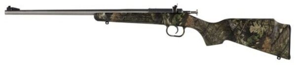Crickett Single Shot Synthetic 22 WMR, Mossy Oak Break Up, Stainless Barrel, 1rd