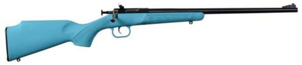 Keystone Crickett 22LR, 16.125", Blue Synthetic Stock, Blued