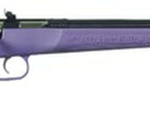 Crickett Single Shot Synthetic 22 WMR, Purple Synthetic Stock, Blued, 1rd