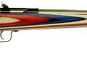 Keystone Crickett 22LR, 16.12", Red/White/Blue Laminate Stock