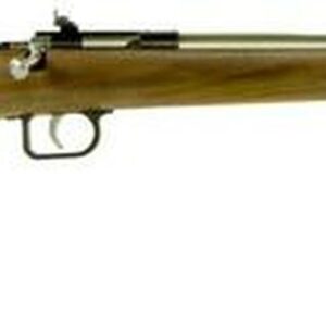 Keystone Crickett Adult 22LR, 16", Walnut Stock, SS