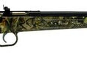 Crickett Synthetic 22LR, 16.125" Barrel, Synthetic Mossy Oak Break-Up Stock, Blued