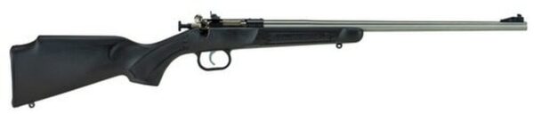 Cricket Black Synthetic 22LR, Stainless, 2 Spacers
