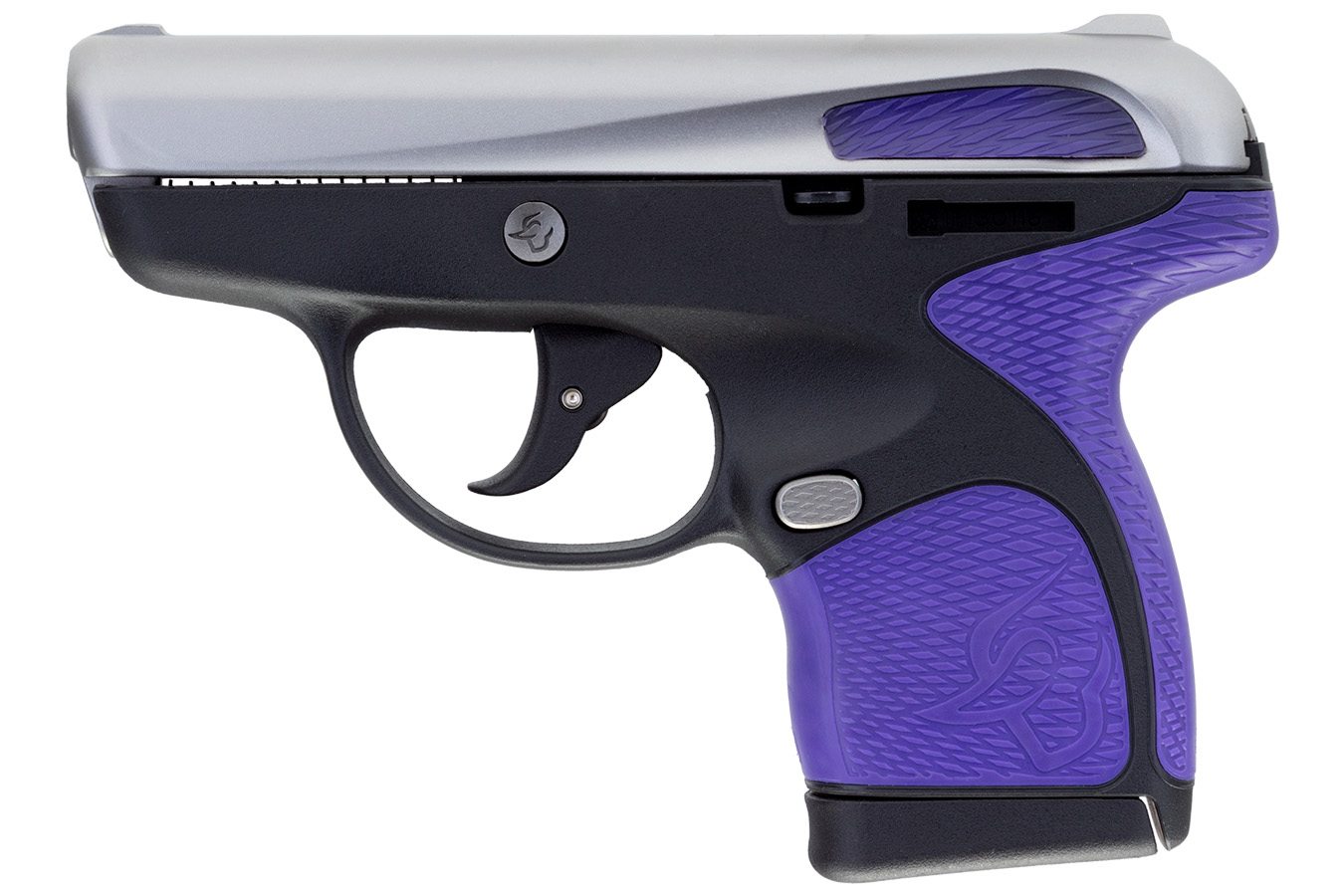 Spectrum .380 Auto Semi Auto Pistol with Silver Slide and Purple Grips - Firearms | The Gun Shop
