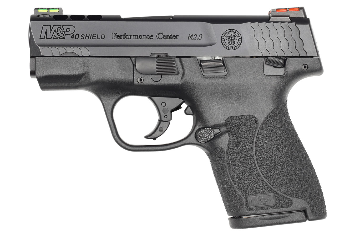 MP40 Shield M2.0 Performance Center Ported 40 S&W with HI-VIZ Fiber Optic Sights - Firearms | The Gun Shop