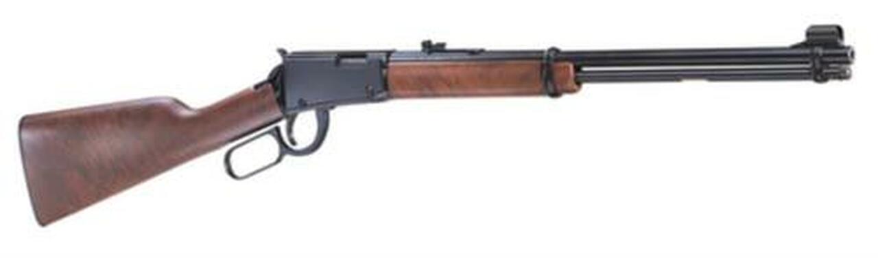 Henry Lever 22 Youth Lever 22LR 16.12" Barrel, American Walnut Stock Blue, 12rd